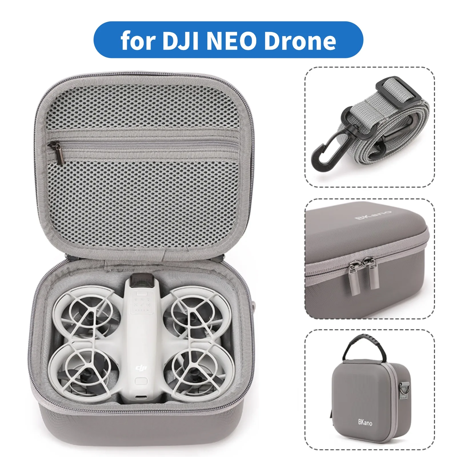 Drone Hard Shell Case - Casing Penyimpanan Drone untuk DJI NEO