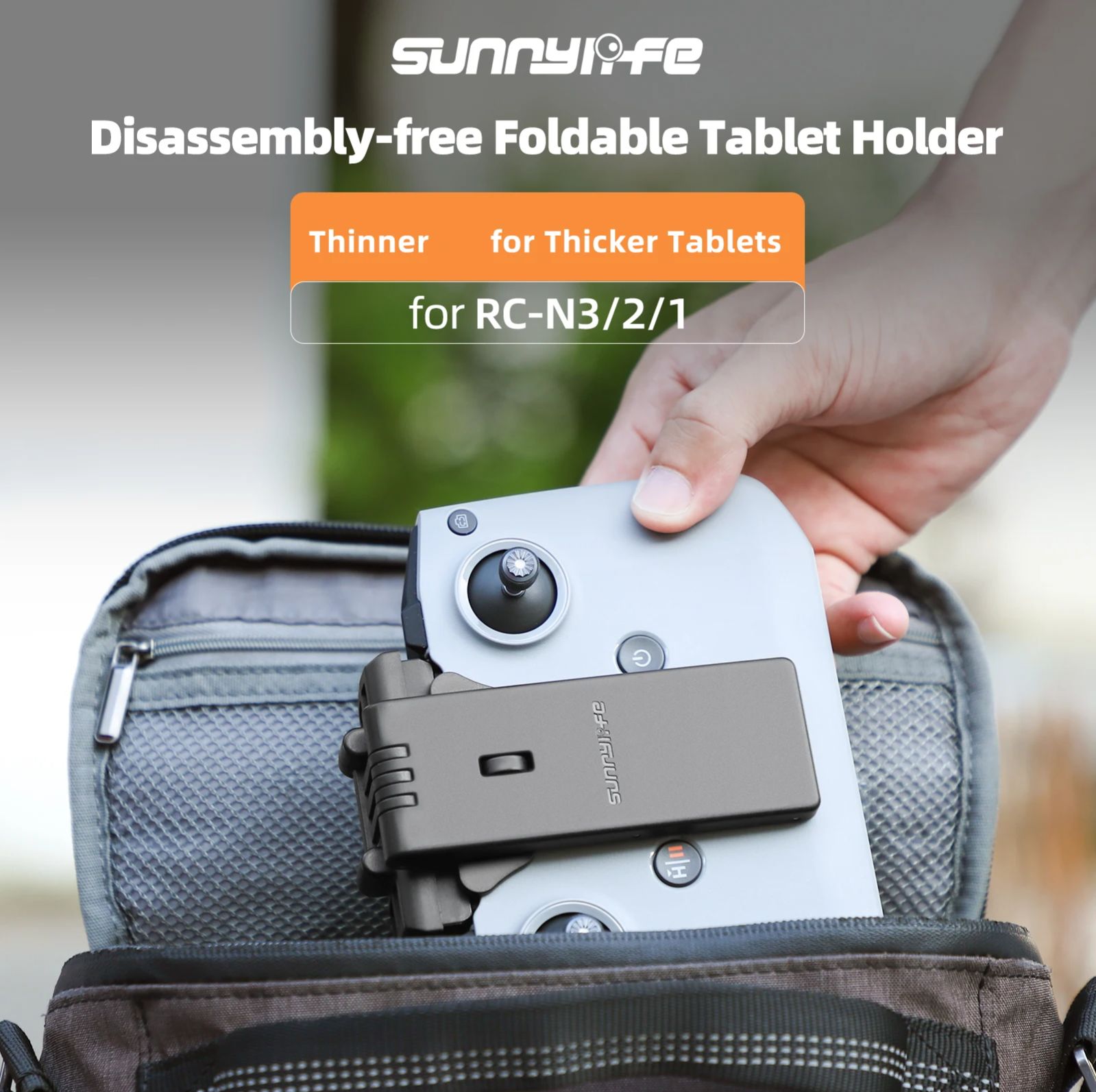 Drone Tablet Mount - Penyangga Tablet Drone Lipat Tanpa Bongkar