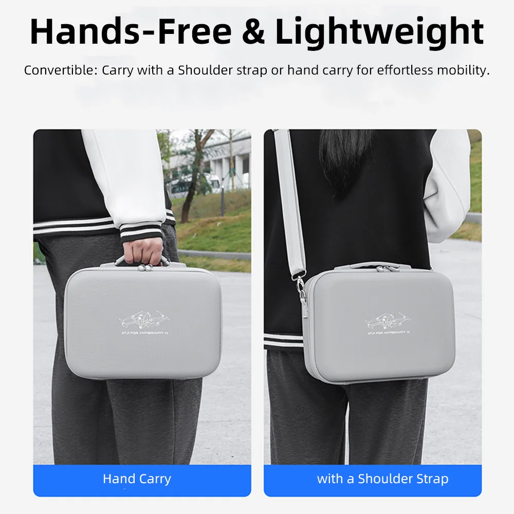 Tas Penyimpanan Kulit PU Tahan - Drone Hard Shell Case ulasan dan harga
