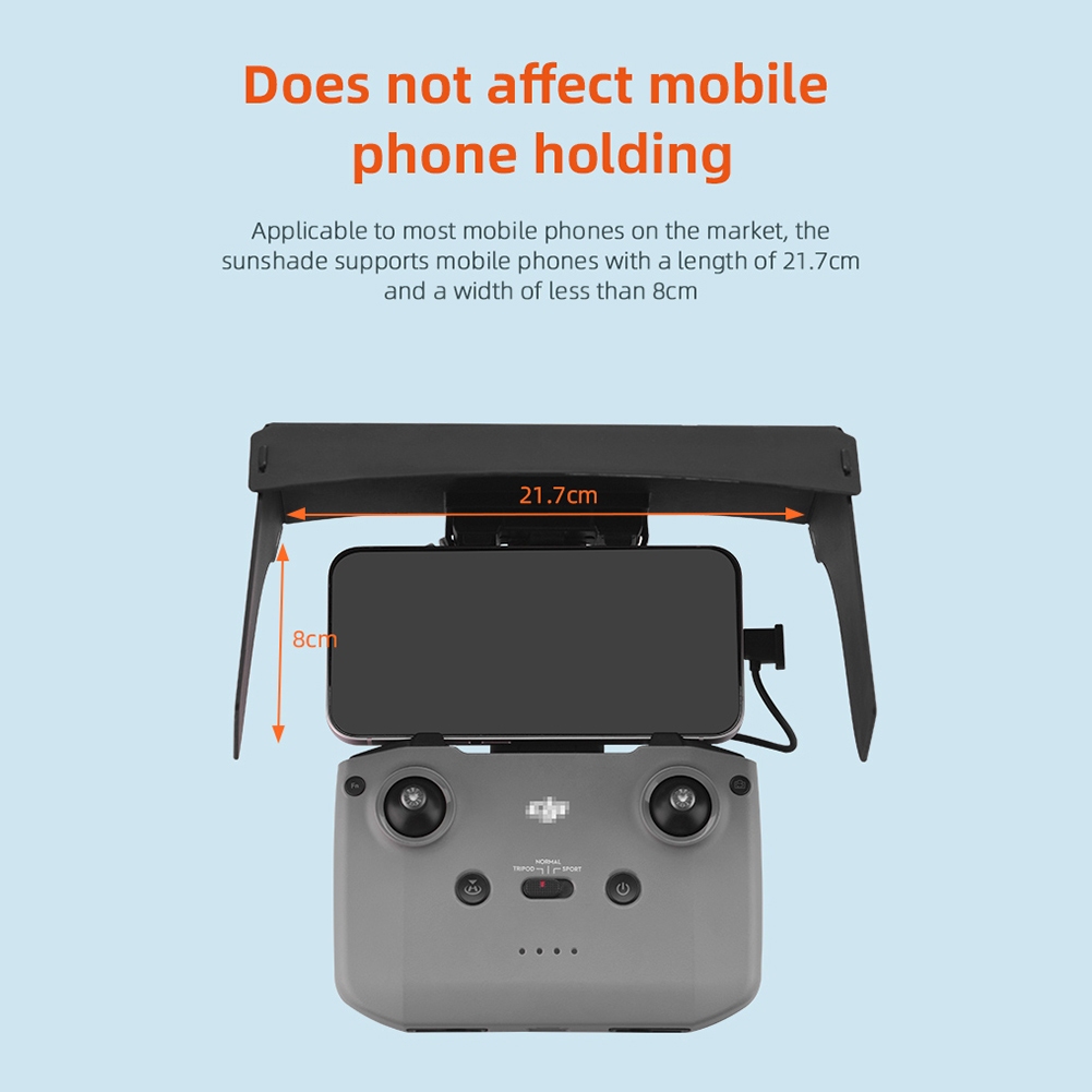 Untuk DJI Mavic 3/Mini 2/Air 2 - Drone Controller Hood ulasan dan harga