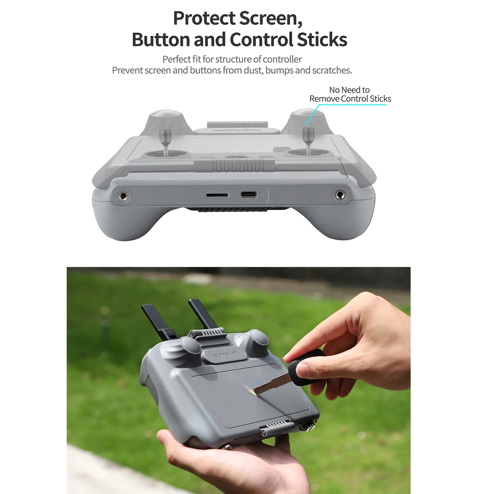 Tudung pelindung layar untuk D - Drone Controller Hood ulasan dan harga