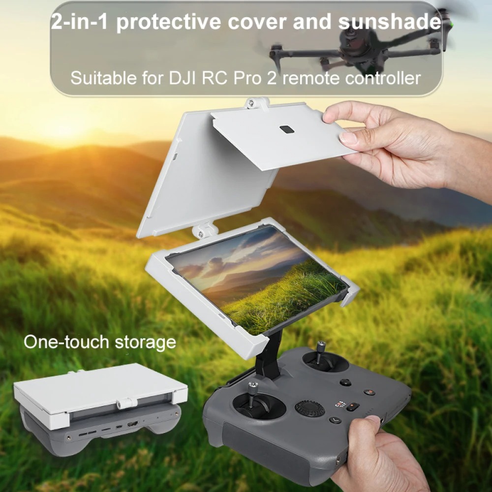 2 in 1 Pelindung Matahari ﻿ Pe - Drone Controller Hood ulasan dan harga